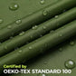 Adult Rain Poncho Waterproof Hooded Raincoat Lightweight Packable