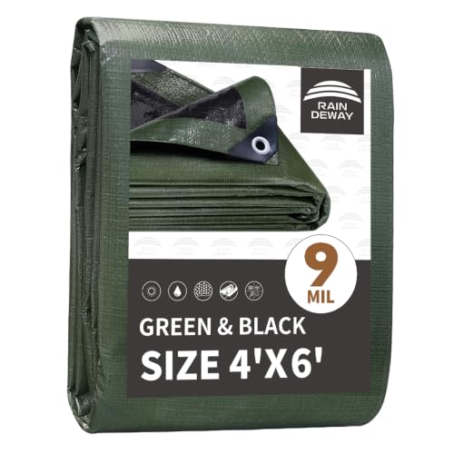 Small Tarps 4x6 Feet Waterproof