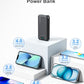 20000mAh Ultra Portable Charger Power Bank with inBuilt Cables&AC Wall Plug