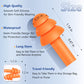 50 Pairs Reusable Silicone Ear Plugs for Sleeping Noise Cancelling (50 Count)