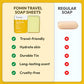 Paper Soap Sheets Tin for Traveling