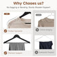 Wooden Coat Hangers (30 Count)