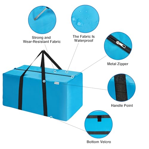 Extra Large Moving Bags Heavy Duty Space Saver Vacuum Storage Bag Vacuum Seal bags for Clothing Travel Packing bag Blue Bag for Moving Vaccine Sealed Blue Storage Bags