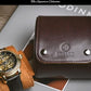 Watch Travel Case for Men Watch Roll for Travel Organizer and Display Watch Case (9 Count)