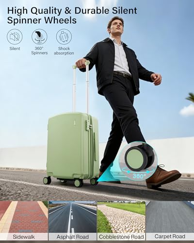 20 Inch Expandable Carry On Luggage
