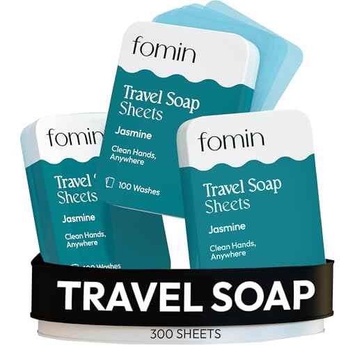 Paper Soap Sheets for Traveling (300 Count)