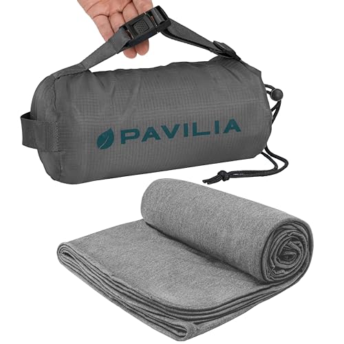 Travel Blanket Airplane Compact with Bag Lightweight