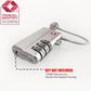 TSA Cable Lock 4 (4 Count)