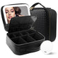 Travel Makeup Bag Cosmetic Bag Makeup Organizer Bag with Lighted Mirror