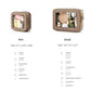 Clear Makeup Bag Set (2 Count)