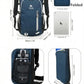 Foldable Small Hiking Backpack with 3 Strap Pockets