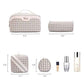 Travel Makeup Bag Cosmetic Bags for Women (3 Count)
