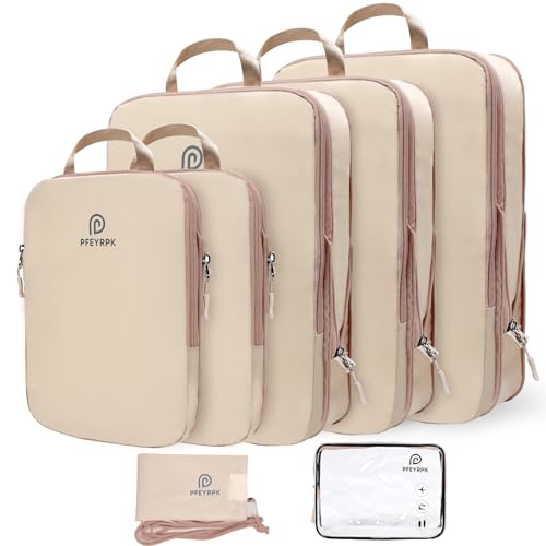 Compression Packing Cubes for Suitcases (7 Count)