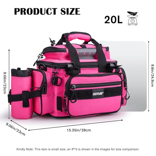 Fishing Tackle Bag with 4 3600 Tackle Boxes