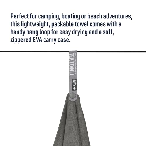 Tek Towel Plush Camping and Travel Towel (2 Count)