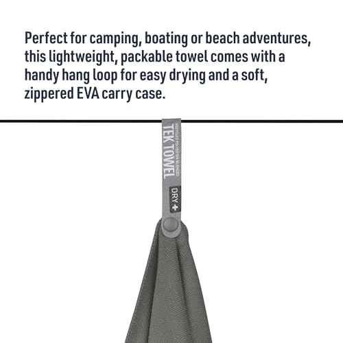 Tek Towel Plush Camping and Travel Towel (9 Count)