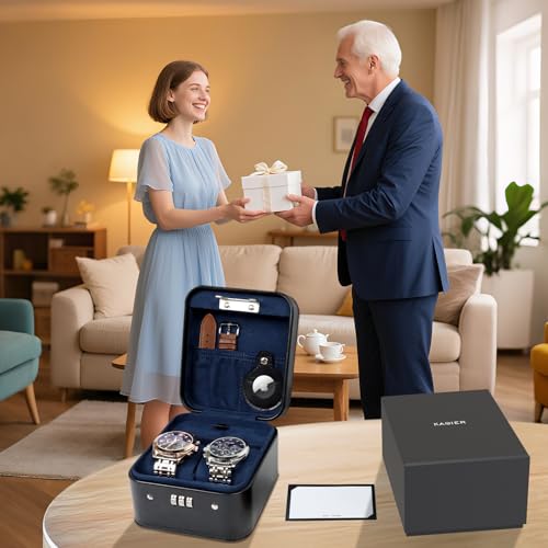 Watch Travel Case with Combination Lock