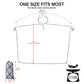 Reusable Rain Poncho for Adults