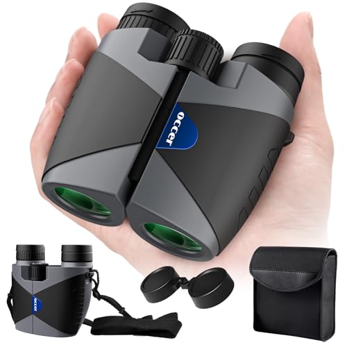 15x30 Binoculars for Adults Kids Easy Focus for Bird Watching Black