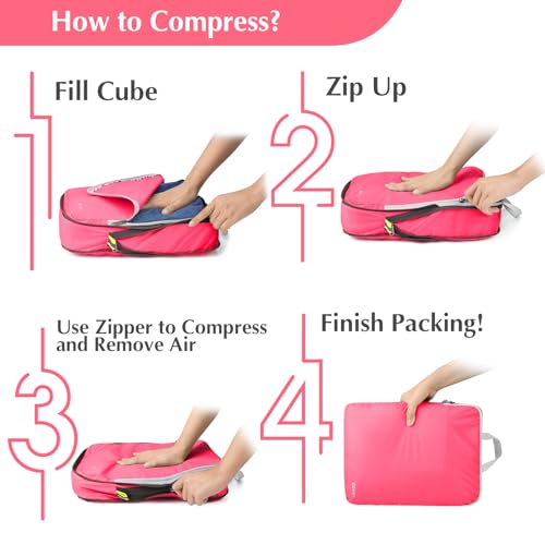 Compression Packing Cubes (4 Count)