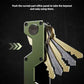 Key Organizer Compact Key Holder Metal Key Chain Minimalist key case key holder for keychain Secures 1
