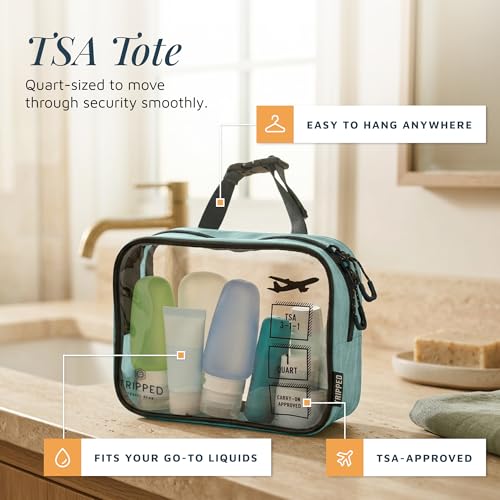 3 Piece Travel Toiletry Bag Set