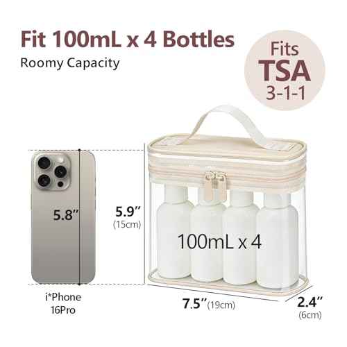 TSA Approved Toiletry Bag (2 Count)