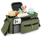 Universal Stroller Organizer with Insulated Cup Holder
