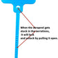 100pcs Reusable Blank Plastic Tags Ties Key Tags 1.45"*2.48" Serrated Tension Sealing Strap with Large Label Plastic Tie Mark Label Waterproof Hang Sign Write on Tag (Blue, 100pcs)
