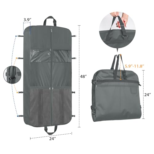 Garment Bags for Travel Hanging Fur Coat Storage Bag 48 in
