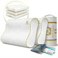 2 Pack Travel Memory Foam Pillow (2 Count)