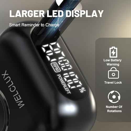 Rechargeable Electric Razor for Men