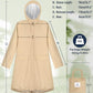 Waterproof Rain Poncho for Women Packable Hooded Raincoat with Pocket