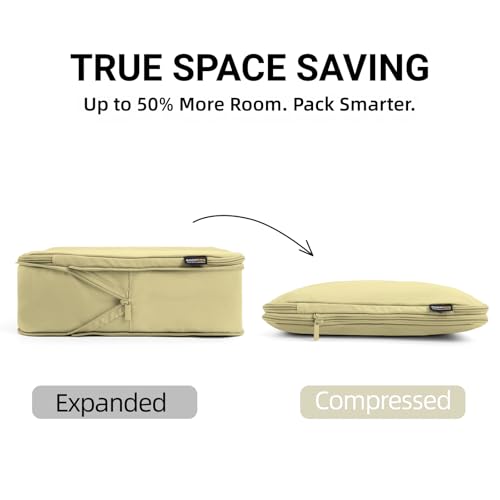 4 Piece Compression Packing Cubes for 3 (4 Count)