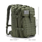 45L Military Tactical Backpacks For Men Camping Hiking Trekking Daypack Bug Out Bag Lage MOLLE 3 Day Assault Pack