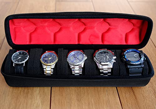 5 Slots Watch travel case