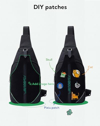 Medium Crossbody Sling Backpack Anti Theft Backpack for Traveling Chest Shoulder Bag