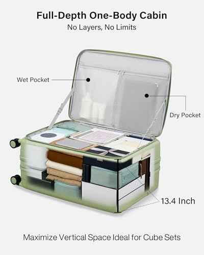 Expandable Large Checked Luggage