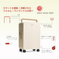 Balance 24" Wide Handle Suitcase Hardside Zipperless Luggage Brown