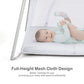 2 in 1 Travel Crib with Side Zipper
