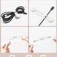 Silicone Magnetic Ties for Cords 8 (8 Count)
