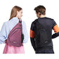 Sling Bag Men Backpack Unisex One Shoulder Bag Hiking Travel Backpack Crossbody with USB Port for Men Women Versatile Casual Daypack