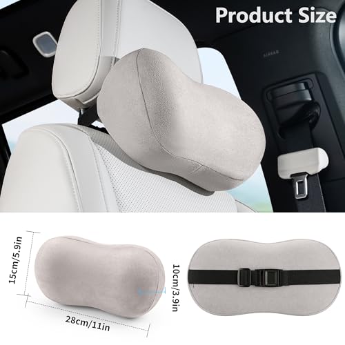 Car Neck Pillow Seat Ergonomic Design Memory Foam