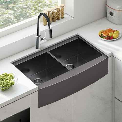 36 x 22 in Farmhouse Workstation Undermount Sink