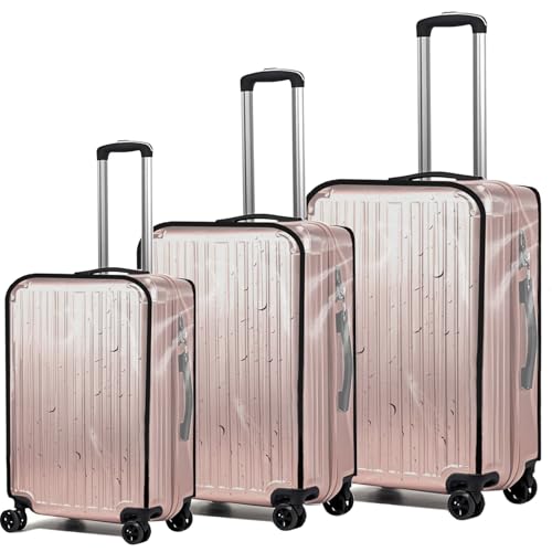 Luggage Cover Set for Suitcase Waterproof Dust