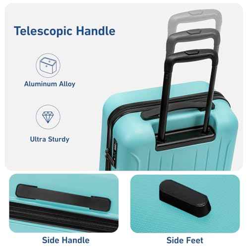 Luggage Sets 2 Piece Hardshell Suitcase (2 Count)