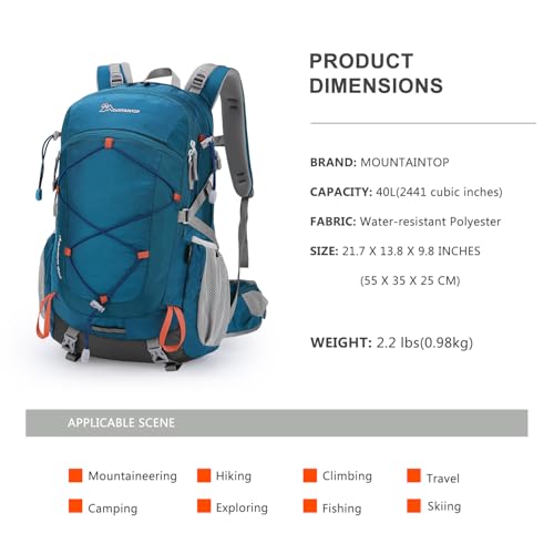 25L Hiking Backpack