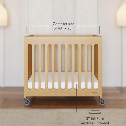 Boutique Folding Hotel Crib and Sheet Bundle