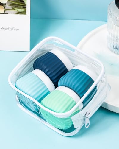 Travel Containers for Toiletries 4 Pack (4 Count)