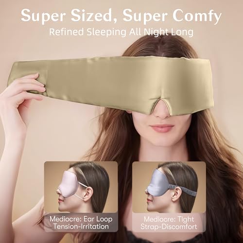 Silk Sleep Mask for Women and Men
